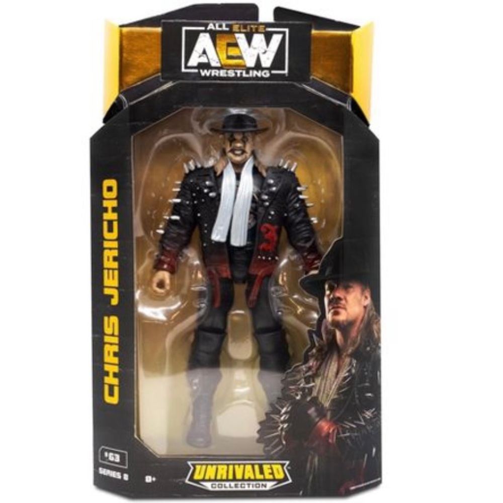 AEW Unrivaled 8 Chris Jericho Action Figure
